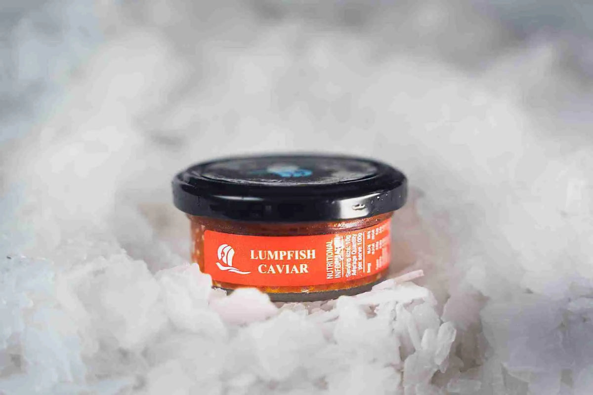 Lumpfish Roe Sack Buy Red Lumpfish Roe Caviar | Delivered Sydney, Wollongong, Newcastle ...