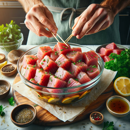 Prepare the Skewers: