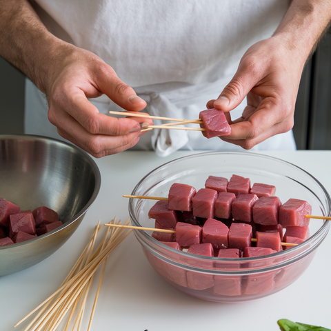 Assembling the Skewers