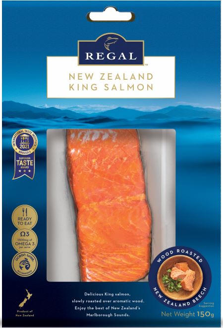 Regal Wood Roasted King Salmon 100g