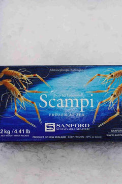 Frozen Scampi 2kg Box