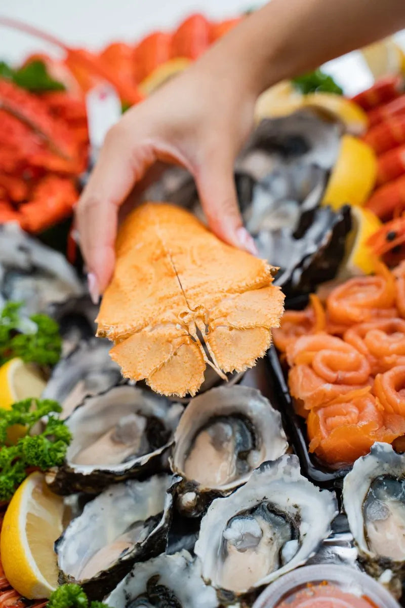 Ocean's Bounty: Deluxe Seafood Celebration Platter for Five
