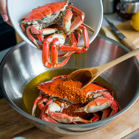 Marinate the Crab