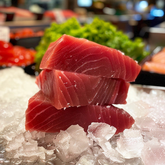 Frozen Yellowfin Tuna Steaks 5kg Box