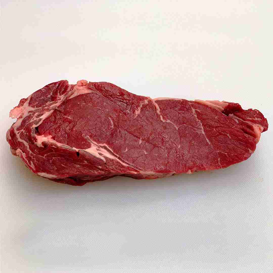 Beef Sirloin Steaks (New York Cut) Grain Fed, 2x Pieces, 550g Total Pe Getfish Seafood