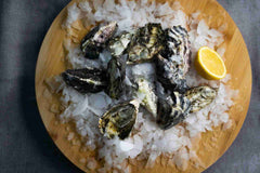 Pacific Oysters Large LIVE (Closed) Per Dozen